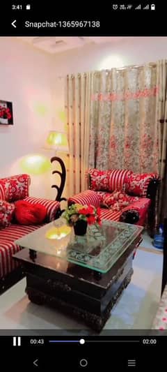 sofa set with center table