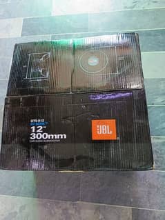JBL Woofer and Amplifier