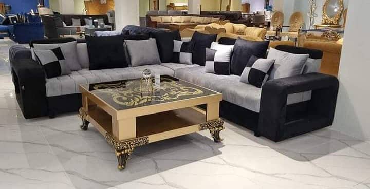 Corner sofa/furniture/dewaan/wooden sofa/sofa set/mashallah mubarak 2