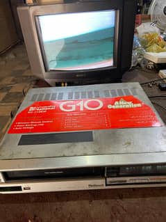 Vintage National G-10 VCR for Sale – Classic Front-Loading Video Casse