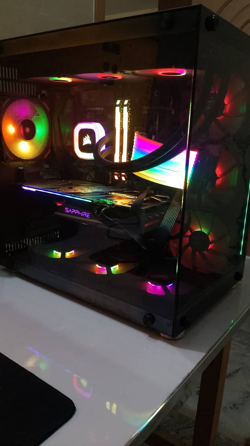 5700xt/5800x/gaming pc/gaming pc setup/gaming system/gaming computer 0