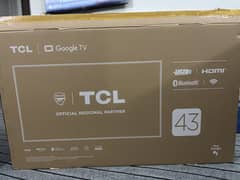 TCL | Google / Android TV 43” (Unused / Untouched)