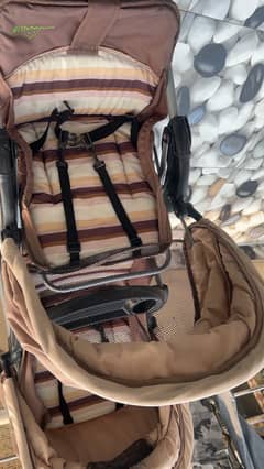 Imported Double pram
