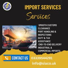  Expert Customs Clearance & Door-to-Door Import Services! 