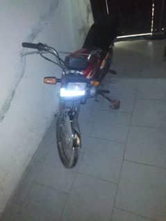 Ghani Gi 70cc bike urgent sale exchange possible