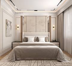 bed set - double bed set - costumise bed set - bedroom interior