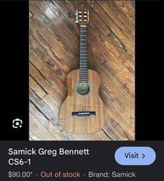 Samick Greg Bennett CS6-1 Guitar