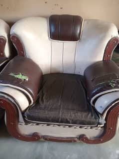 Double Color Sofa set