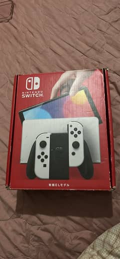 Nintendo switch oled whilte