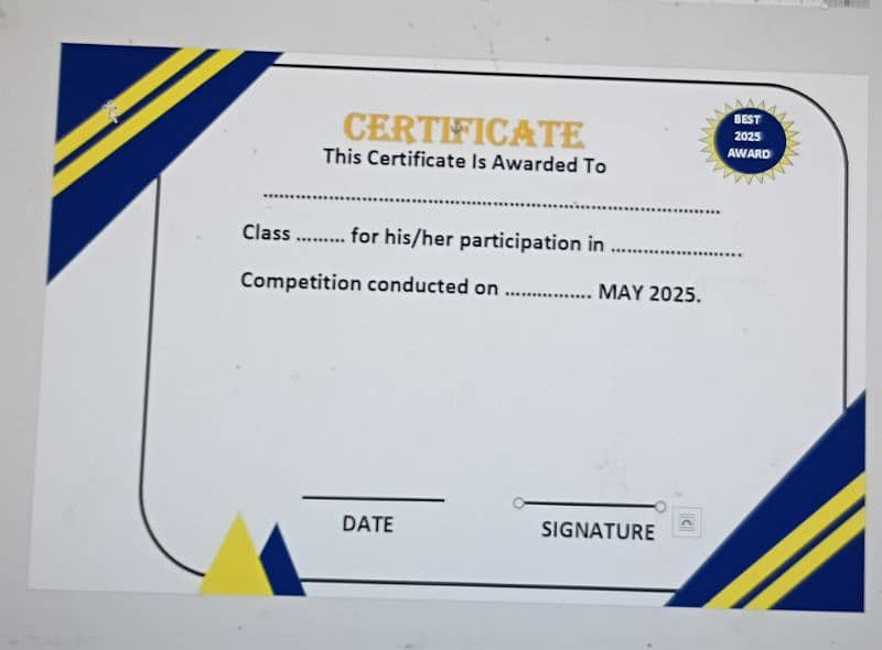 graphical design certificate maker 1