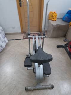 Air bike Fitness Elliptical Cross Trainer Gym Exercise Cycle Machine