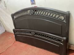 Full wooden bed set