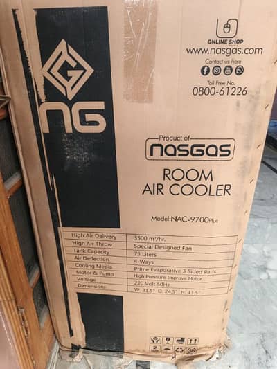 1 week used Air Cooler for sale