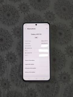 Samsung Galaxy A. 55 (8/256) PTA Approved hai