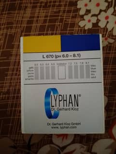 Lyphan pH paper 1 dabi sale