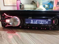 Branded JVC player usb/BT/CD/fm/subwoofer rear etc