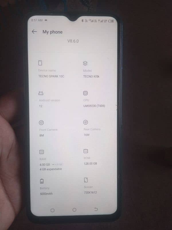 tecno spark 10c he 4+4 4gbpending  or128gb ram he 2