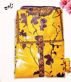 Lawn 3ps suit for women|| Stitched Lawn 3-Piece Suit – casual