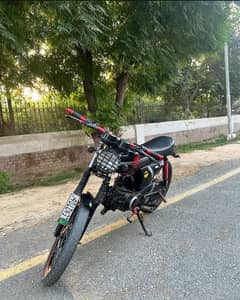 Cafe racer 70cc fully converted