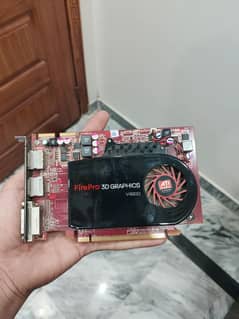 Amdfirepro v4800 1gb card+ Dvi to VGA connector to