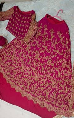 Bridal anari color lehnga