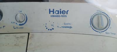 Haier Model HWM80 00S/100S Twin tub
