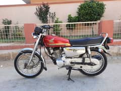 HONDA CG-125 Special Edition Self Start 5 Gear Model 2021 Karachi Num