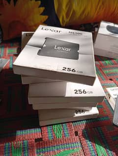 Brand New Box Pack 256 GB SSD for laptop and desktop