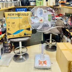 Rechargable fan 18 inch ( 5 to 6 hours) Battery