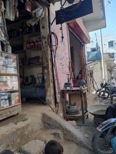 Bike Spare Parts, Puncture and Complete Welding Setup