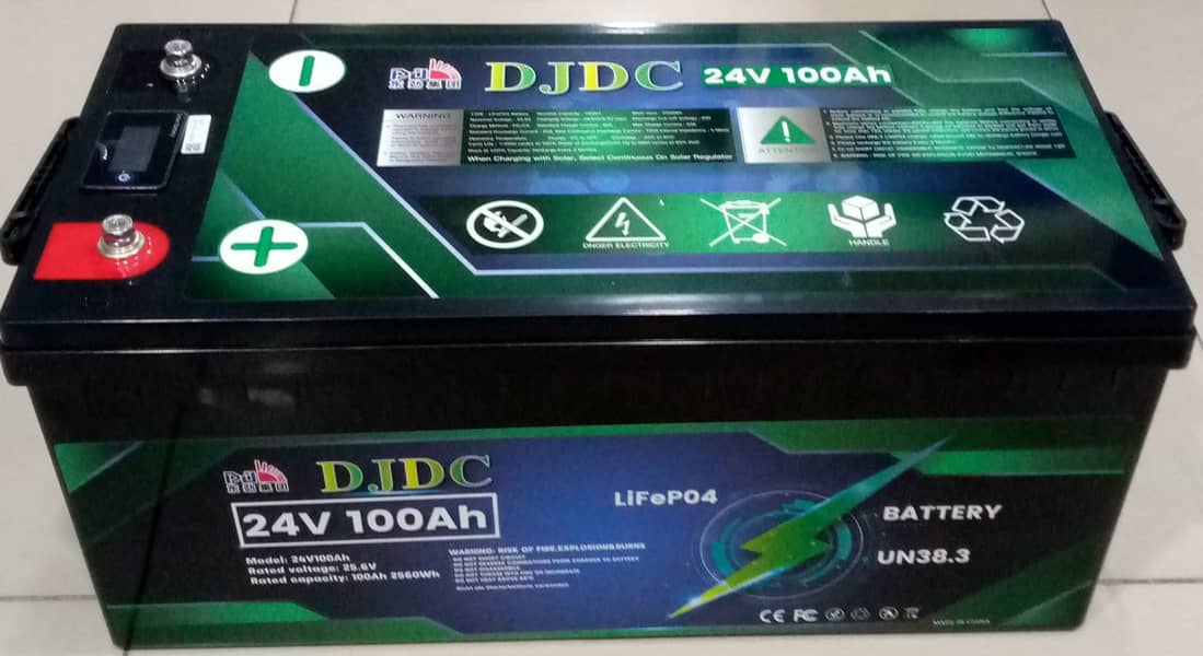 Dongjin Lithium Battery Floor Mounted 12V 200Ah (2 Years Warranty) 0