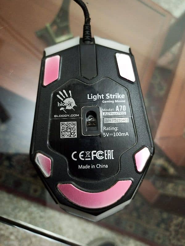 Bloody A70 Light Strike Gaming Mouse - Core 3 & 4 Activated 2