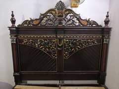 king size Bed alongwith Metress ( Master Crest)