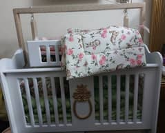 Baby Cot with bedsheet set