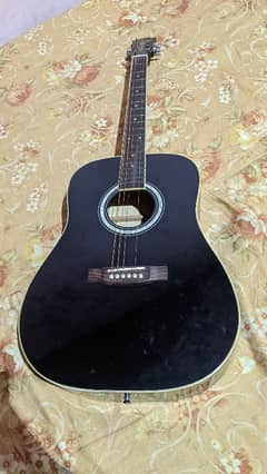 Acoustic jumbo size guitar