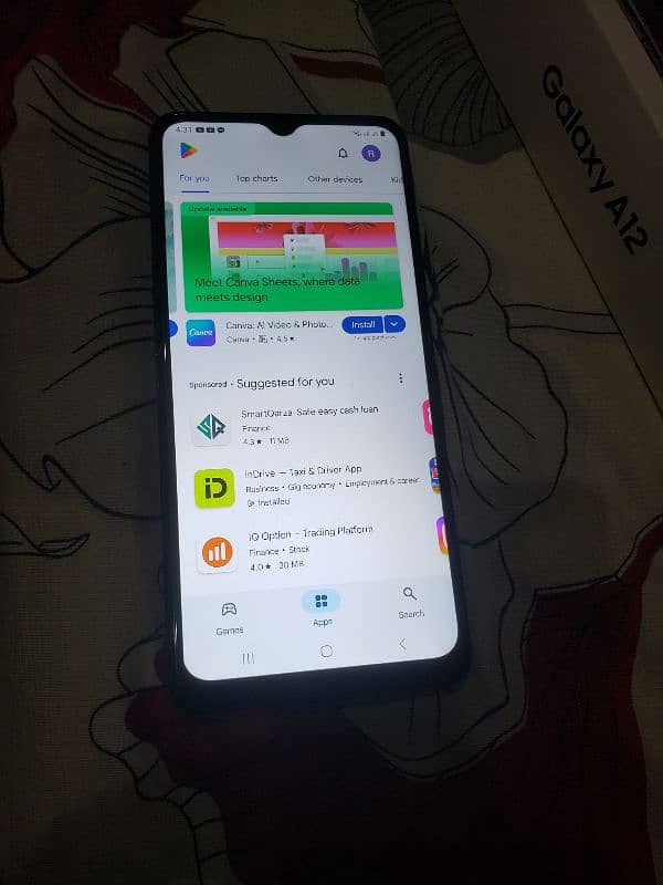 hi I am selling my Samsung a12 4/128 gb 2