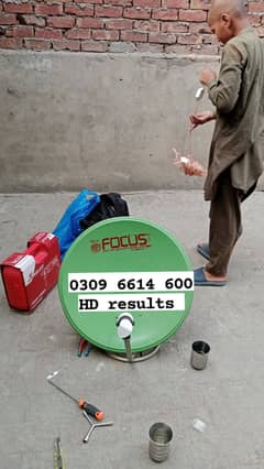 HD dish antenna sell service installation tv 03096614600
