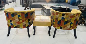Coffee Chairs and Table set