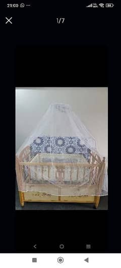baby cot plus baby swing