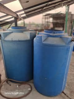 2 water tank  are sale urgent sale
