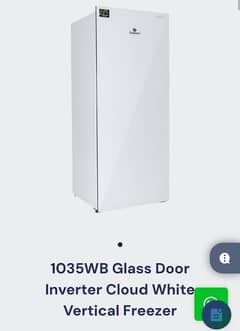 Freezer | Dawlance vertical freezer | Brand new