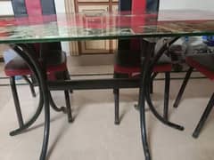 Dining table with 6 chair