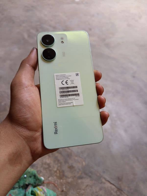Redmi 13c with box chrgr 0
