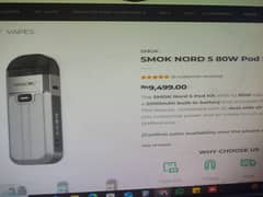 vape devices for sale, smok is 2 months used price, oxva is brand new,