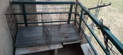 2 black color cages for sale