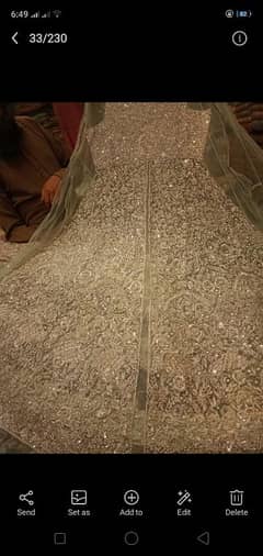 bridal maxi full jaal
