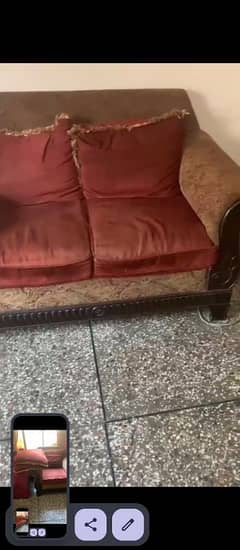 7 seater Irani sofa set