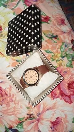 Men chocolate watch postif watch premium look