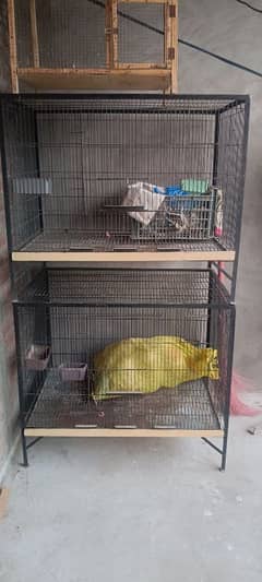5 cages and 1 tokra for sale