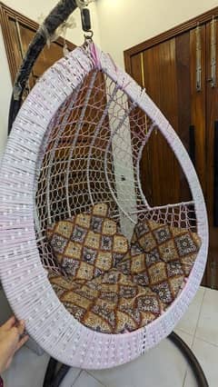 hanging swing chair with stand